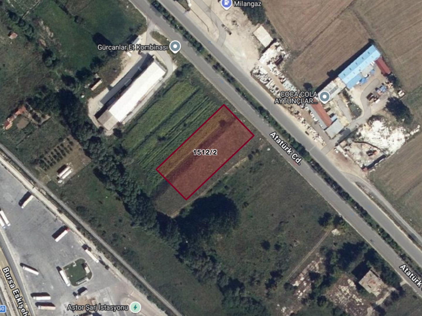 KURUOĞLU’ NDAN SATILIK SANAYİ İMARLI ARSA - 2