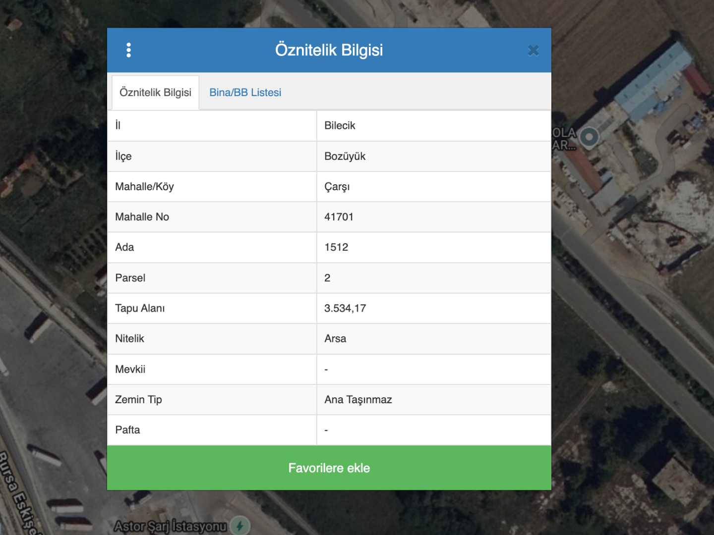 KURUOĞLU’ NDAN SATILIK SANAYİ İMARLI ARSA