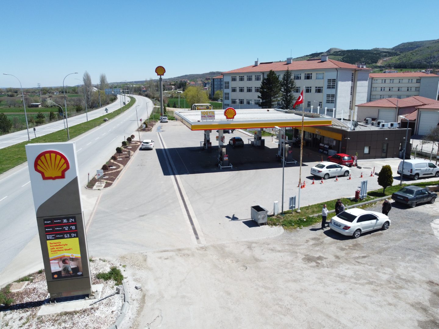 KURUOĞLU NDAN SHELL BAYRAKLI SATILIK AKARYAKIT İSTASYONU ESKİŞEHİR İNÖNÜ