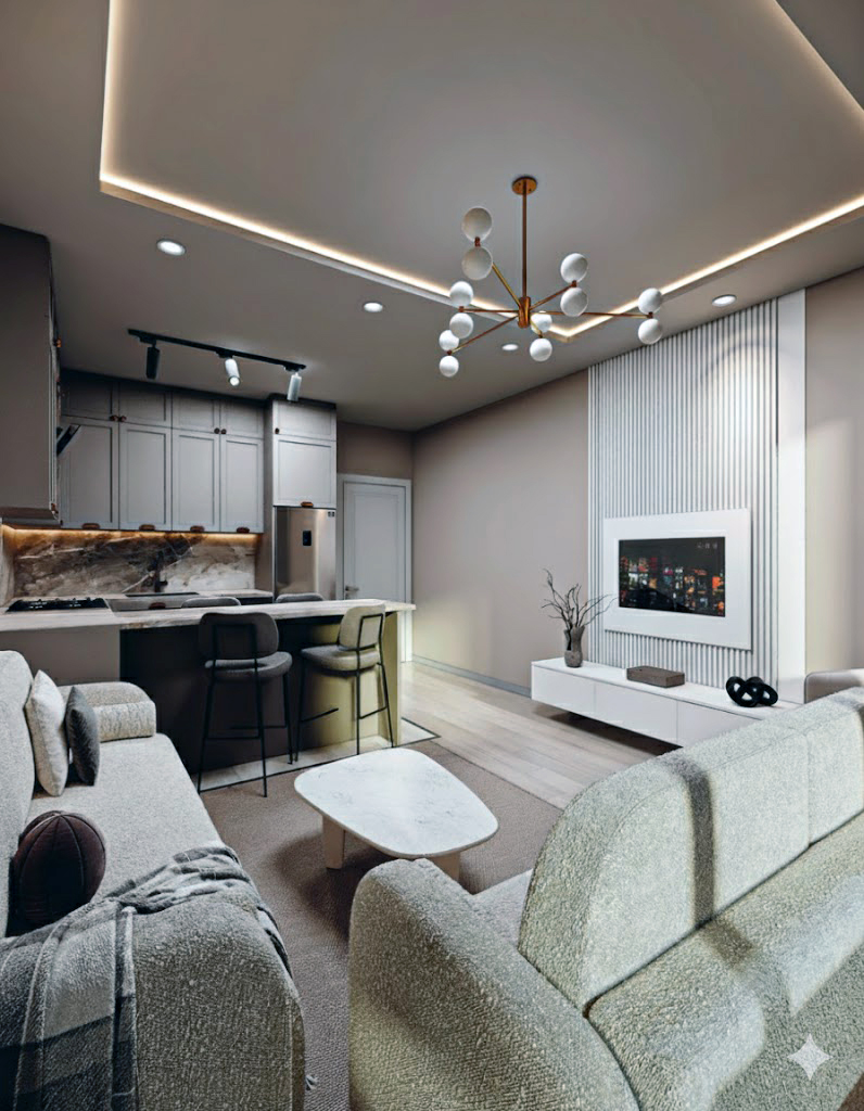 KURUOĞLU 'NDAN YEDİLER MH. TEMELDEN SATILIK SIFIR 2+1 DAİRE - 8