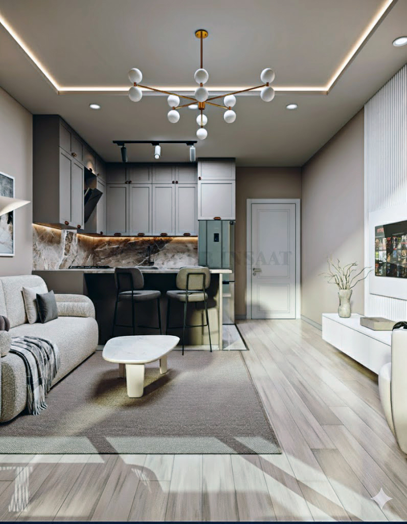 KURUOĞLU 'NDAN YEDİLER MH. TEMELDEN SATILIK SIFIR 2+1 DAİRE - 9