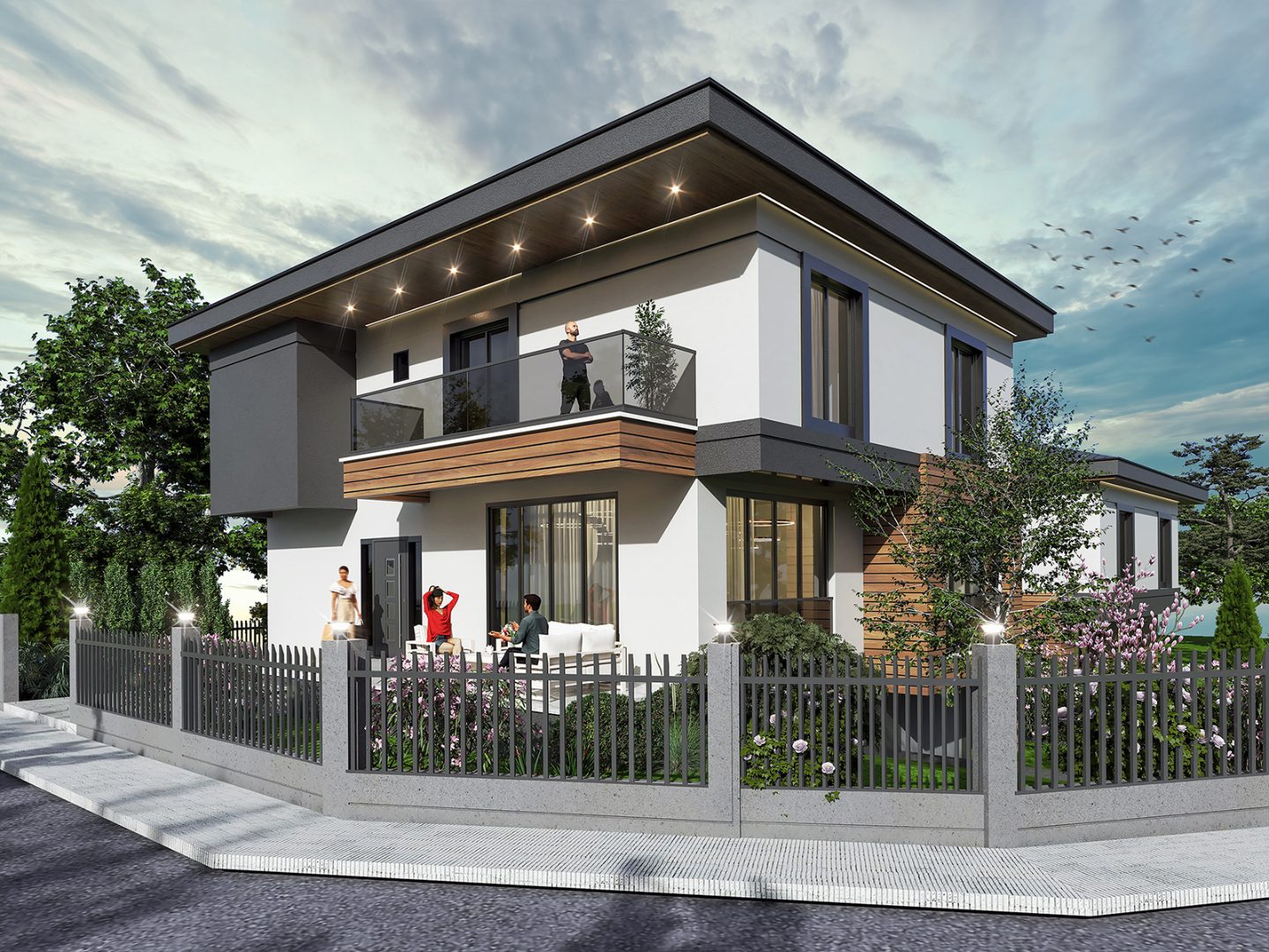 KURUOĞLU 'NDAN YEŞİLKENT MH. SATILIK 590 M² TRIPLEX VİLLA